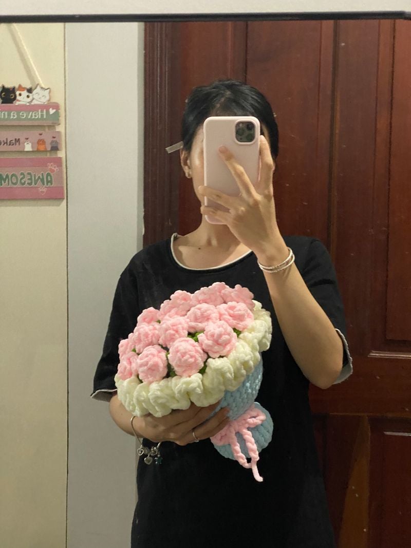 Bó hoa hồng 18 bông - 3