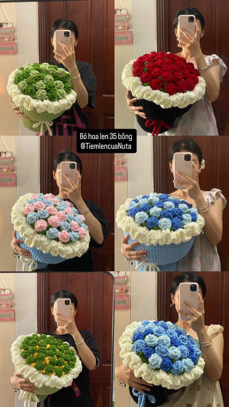 Bó hoa hồng 35 bông - 2